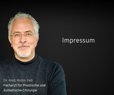 Impressum, Dr. Deb, Plastische Chirurgie & Schönheitschirurgie in Frankfurt 